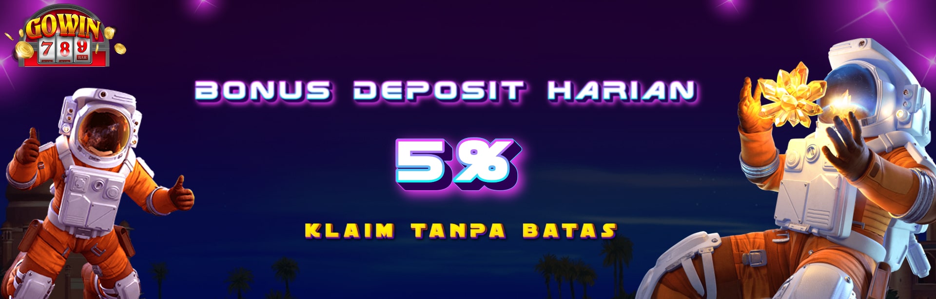 DEPOSIT 5%